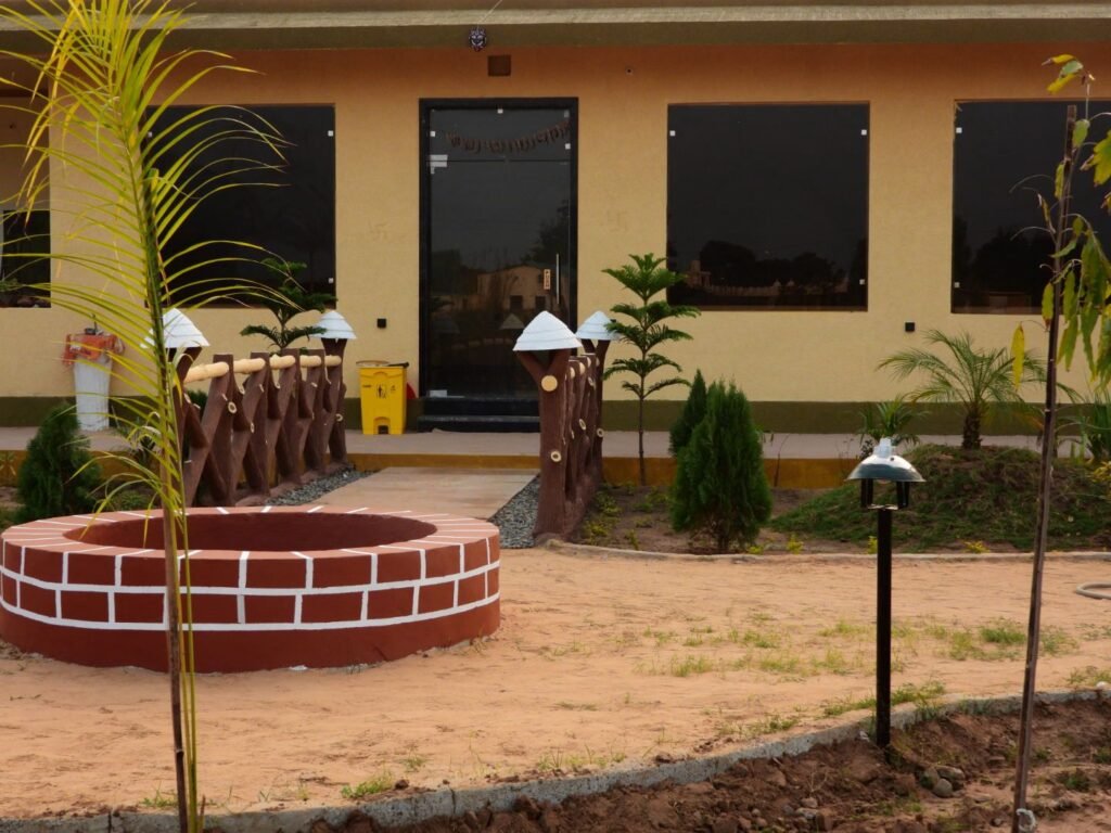 Pathway to Dinning area at Baghin Resort Ranthambore